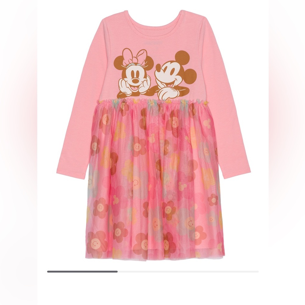 Hybrid Apparel Pink Mickey Mouse Tee